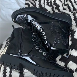 Mickey mouse combat boots
